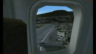 B737 landing in LOWI (Innsbruck)