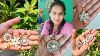 How to make rakhi | DIY handmade rakhi | easy rakhi making at home