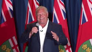 DOUG FORD "TAKES BACK" OTTAWA RALLY  June 3rd 2018