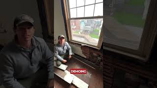 Selective Drywall Demo for Electricals! 💡 #shorts #shortvideo #constructiontips #didyouknow #chicago