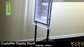 Crystallite Display Stand