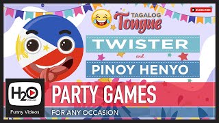 PARTY GAMES | Tongue Twister | Pinoy Henyo | H20 Channel