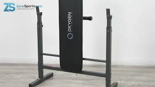 Скамья для жима со стойками Oxygen Fitness Springfield обзор