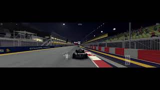 Formula 1 Marina Bay, Singapore F1 2020 challenge 6-2 Real Racing 3 5120x1440 Mercedes-AMG W11 RR3