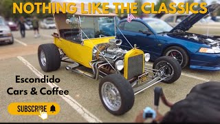 De-Tomaso Pantera, Chevy Corvette's and Ford Wagons! - Escondido Cars & Coffee