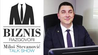 Miloš Stevanović | Biznis Razgovori - Talk Show Ep. 5: Verica Rakočević