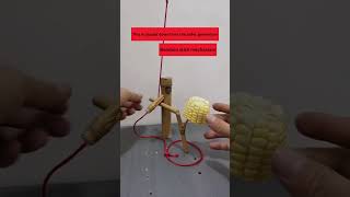 Ancient Bamboo Stick Mechanism #shorts #mechanismsdesign #mechanismrevealed #mechanism #diy #amazing