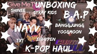 KPOP-HAUL | WayV  B.A.P | SHINee TXT Enhypen Stray Kids | распаковка | unboxing albums & photocards