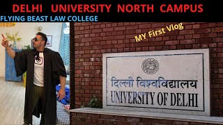 First Vlog| Journey From Home To @FLYING BEAST College| North Campus Delhi University#flyingbeast