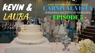 Carnival Vista Wedding Reception, Casino, Caribbean CRUISE Grand Turk, San Juan, St. Kitts go pro 5