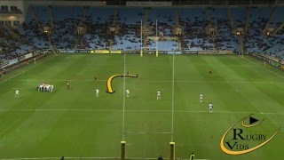 Great Set piece from Wasps Backs!