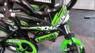 Kawasaki KMX BMX Kinderfahrrad mit Stützräder