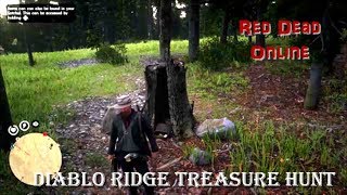 Red Dead Online: Diablo Ridge Treasure Hunt