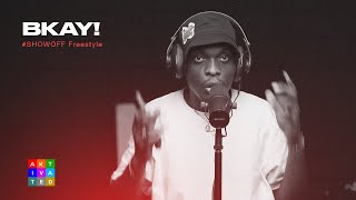 Is he the New face of Nigerian Hip-Hop?? Bkay! brings a smooth RAP freestyle to SHOWOFF