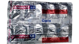 Cipdoxivid Lb Capsule | Doxycycline and Lactic acid bacillus capsule uses Dosage Side effect Hindi