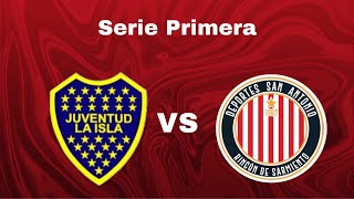 AGRUPACION DE SARMIENTO SERIE PRIMERA JUVENTUD LA ISLA vs SAN ANTONIO