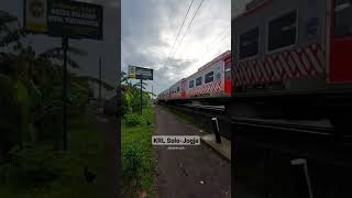 KRL JOGJA-SOLO Melaju di Batas Kota Yogyakarta #shorts