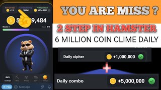 hamster kombat mining daily combo | what is daily cipher in hamster kombat | hamster Kombat airdrop