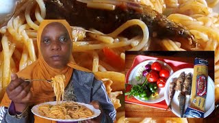 dore ibanga ryo guteka spaghetti zikaryoha😋👌