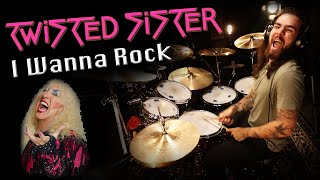 DrumsByDavid | Twisted Sister - I Wanna Rock [Drum Cover]