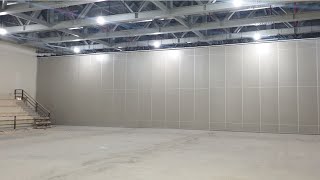 Doorfold Movable Walls' Installation Site of the Gymnasium (Ganja,Azerbaijan)