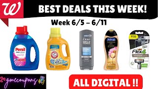 BEST WALGREENS DEALS - ONLY DIGITAL COUPONS! || FREEBIES + CHEAPIES (Week 6/5 - 6/11)