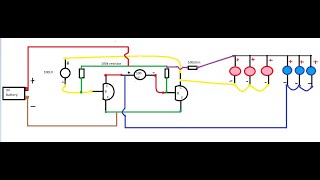 Test LED light circuit