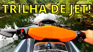 FIZ TRILHA DE JET SKI NA REPRESA DE FURNAS