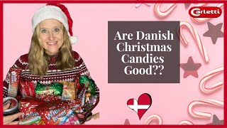 American tries Danish Christmas Candy / Taste Test / American in Denmark /Danish Food