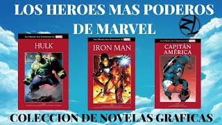 2)LOS HEROES MAS PODEROS DE MARVEL (Hulk - Iron Man - Capitán América )