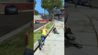 LOS SANTOS CRAZY GIRL MOMENT! GTA 5 #shorts