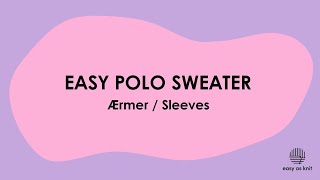 Easy Polo Sweater Ærmer