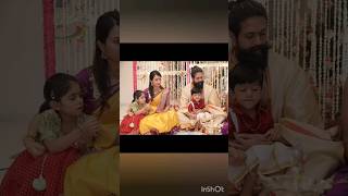 yash family varalakshmi pooja #viral #trending #shorts