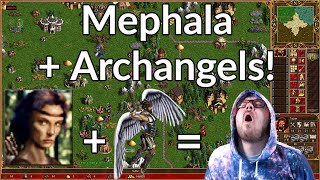 Mephala + Archangels?! || Heroes 3 Castle Gameplay || Jebus Cross || Alex_The_Magician