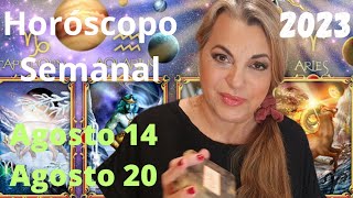 🔮¡Descubre tu Futuro! Ahora HORÓSCOPO SEMANAL DEL 14 al 20 de Agosto 2023 | SIGNOS #lunanueva