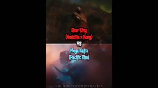 Skar King (GXK) vs Mega Kaiju (PRU) #godzillaxkongthenewempire #pacificrimuprising #shorts #edit