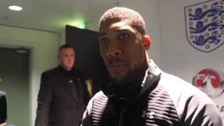 Anthony Joshua Why Do I Have To Disrespect Klitschko On April 29th Eubank ITV PPV