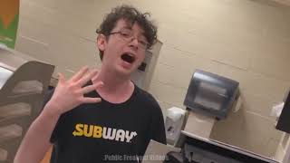 Subway Employee Roasts Customer