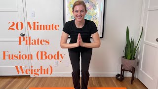 20 Min Pilates Fusion with KIT RICH (No equipment)