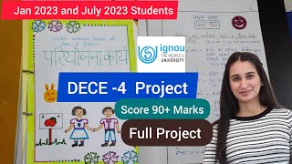 New Full DECE 4 Project IGNOU Level Up Learning Simran Gumber