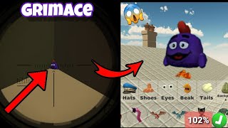 Real Grimace in chicken gun😱😱|102%REAL|