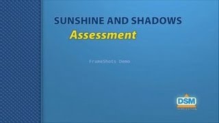 Sunshine and Shadows - Assessment