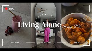 LIVING ALONE IN MY 20S WEEKEN VLOG, UNBOXING, GROCERY SHOPPING,  FILMING CONTENT|MCKINLEE BROOKE#fyp