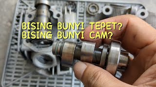 Punca tepet/cam bunyi bising