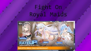 Azur Lane Fight On Royal Maids