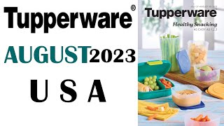 CATALOG  TUPPERWARE   AUGUST   2023  USA