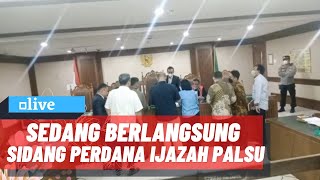 Sidang perdana dugaan  Ijazah palsu Jokowi