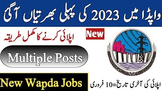 wapda new jobs / wapda latest jobs / how to apply / new govt jobs today