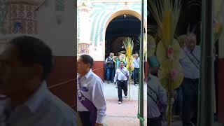 Domingo de Ramos, Representación de los 12 Apóstoles en pueblo de Oaxaca