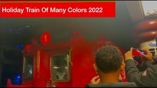 Holiday Train of many colors 2022